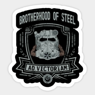 BROTHERHOOD OF STEEL (AD VICTORIAM) Sticker